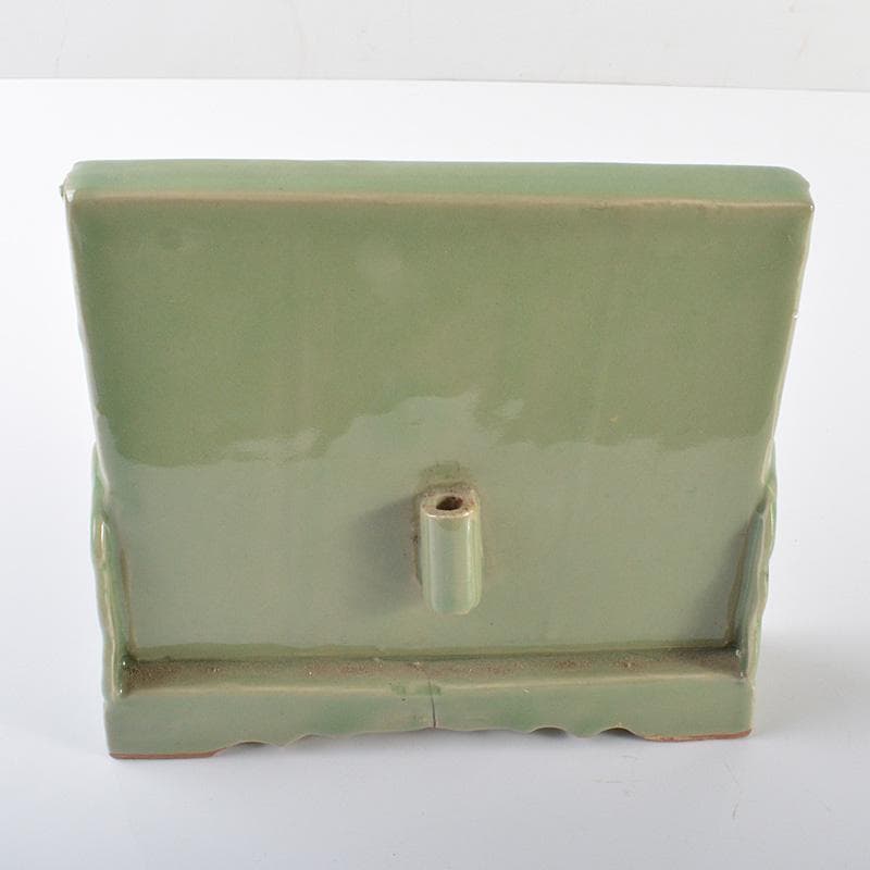 中国　龍泉窯　青磁　雲龍文　硯屏　M　R6299