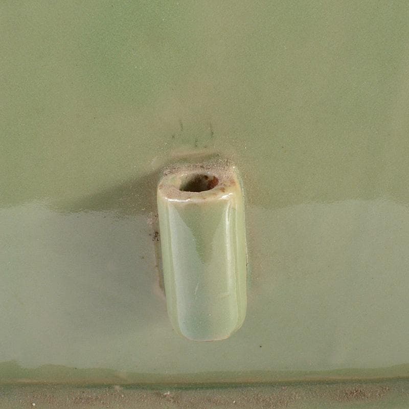 中国　龍泉窯　青磁　雲龍文　硯屏　M　R6299