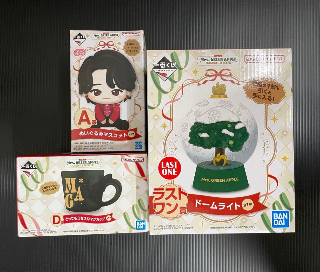 Mrs. GREEN APPLE 1番くじ A.D.ラストワン ミセスグリーンアップル 1番くじ ラストワン Mrs.GREENAPPLE一番くじ