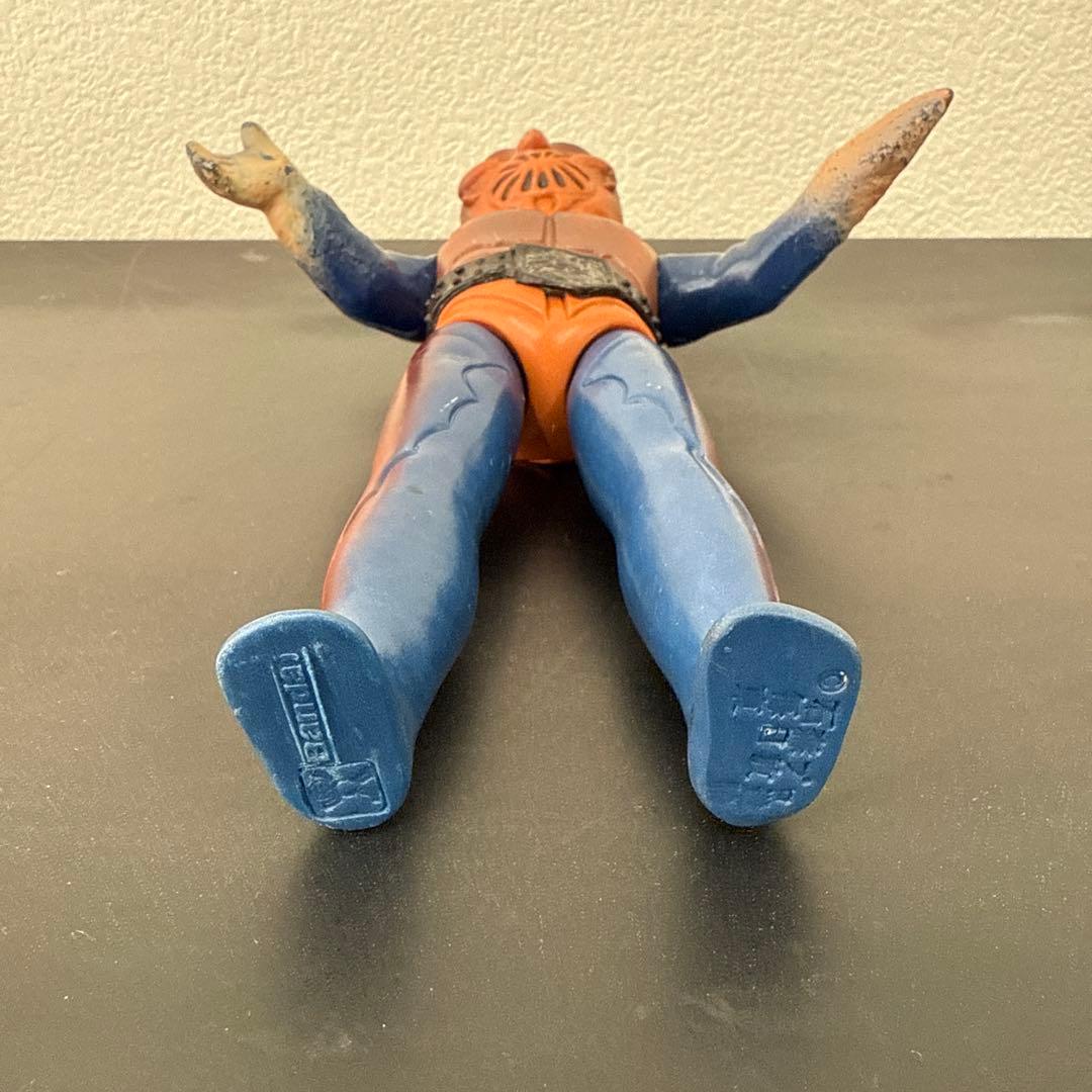 当時物　旧バンダイ　仮面ライダー　怪人　サソリ男　ソフビ