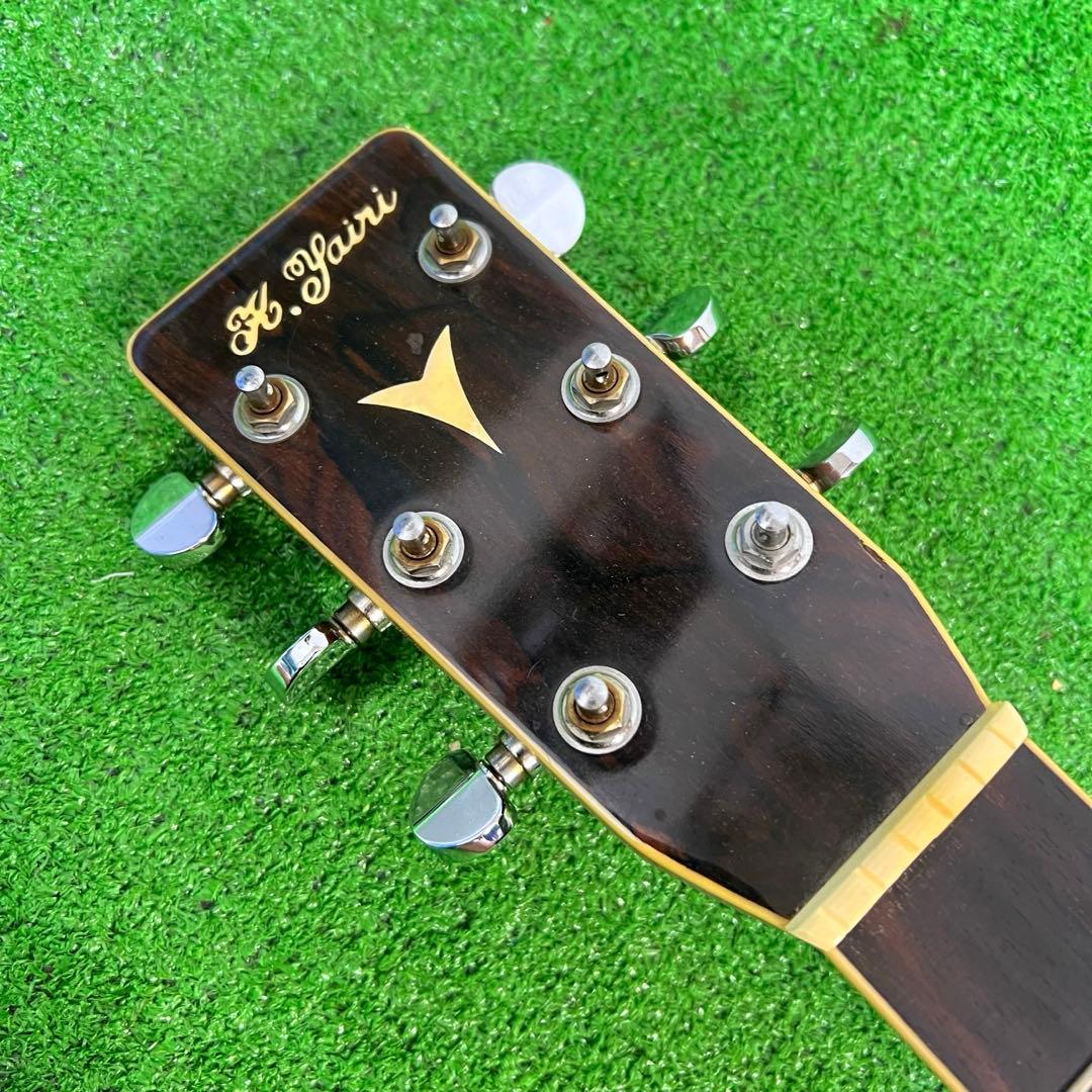 美品K.yairi YW500P 1979年ケース付保証書あり