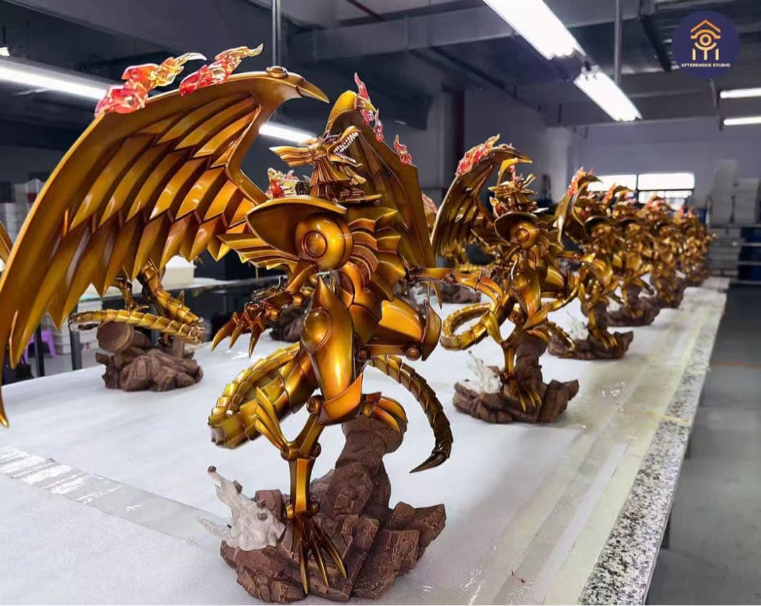 遊戯王 ラーの翼神竜 ガレージキット ガレキ スタチュー ①