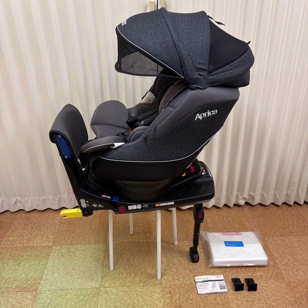 クリーニング済　☆綺麗☆　アップリカ　クルリラ　プレミアム　ISOFIX　完品