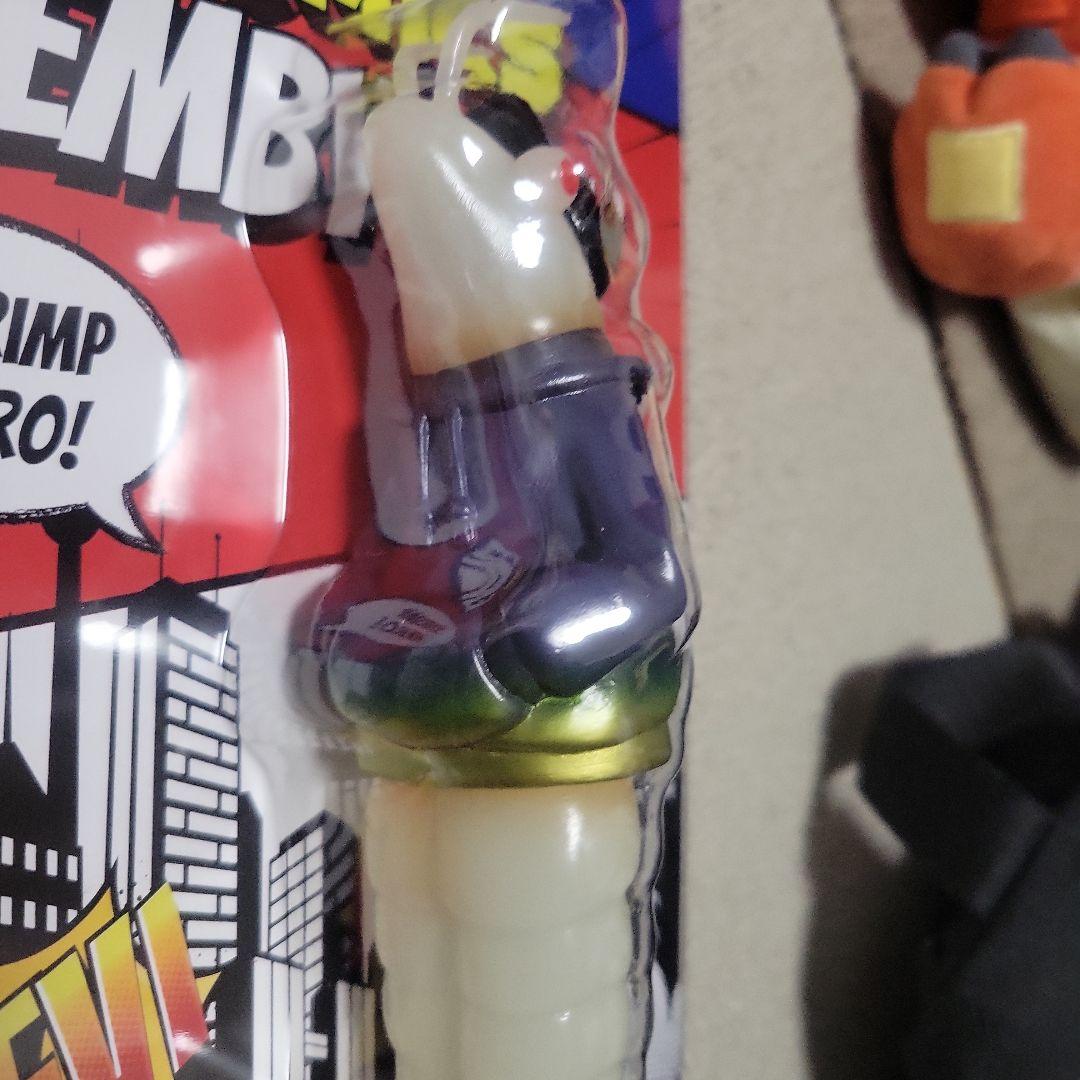 EMBY エンビーくん シュリンプヒーロー 台湾先行版とメタリック2体セット