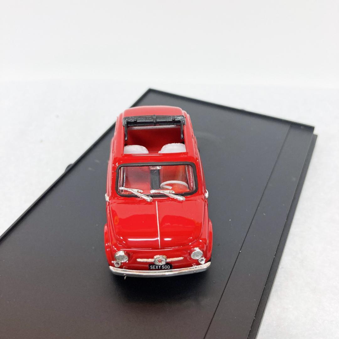 【希少・ミニカーカタログ付き】brumm製　フィアット500D　FIAT500D