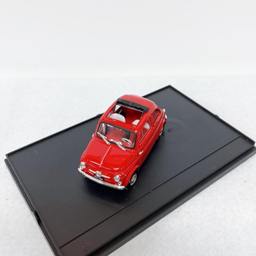 【希少・ミニカーカタログ付き】brumm製　フィアット500D　FIAT500D