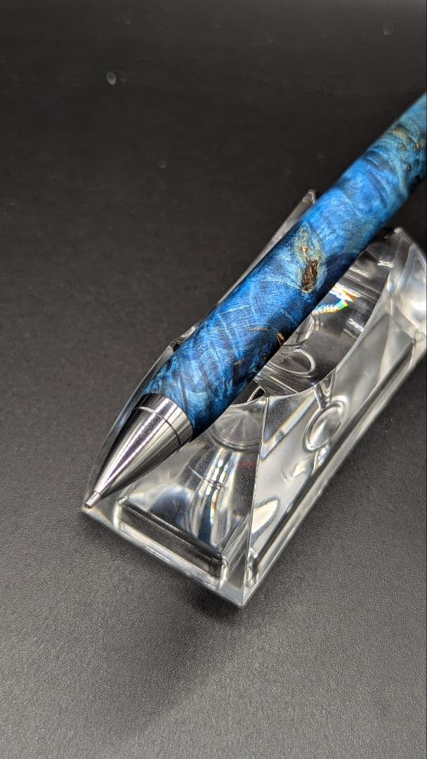 91 ペン工房翌檜 スタビライズドウッドバーチバール 木軸シャーペン