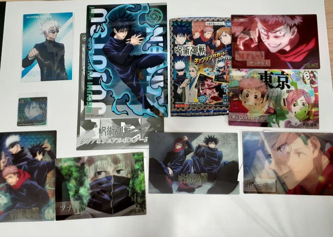 呪術廻戦　グッズ　100点以上　まとめ売り　　被りなし　アクスタ50点以上含む