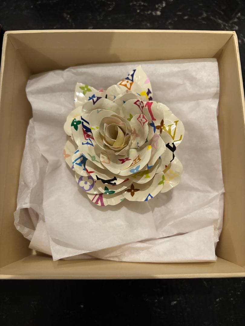 LOUIS VUITTON 村上隆 マルチカラー コサージュ 新品未使用 - メルカリ