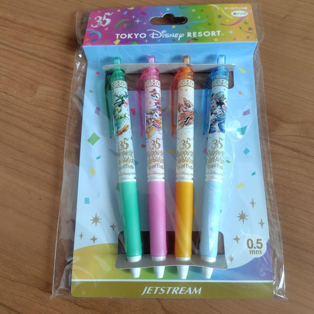 ディズニー ボールペンセット 35周年 東京ディズニーランド35周年