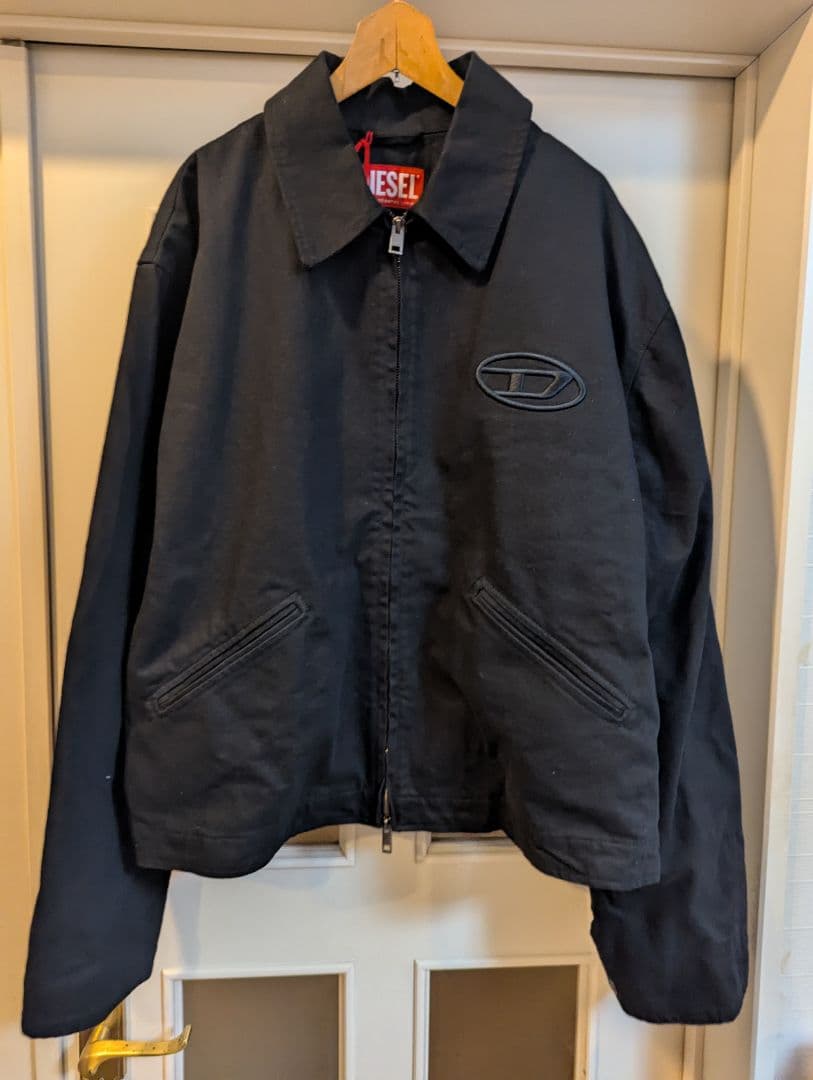DIESEL [新品タグ・予備ボタン付き] グレン期 ダブルジップジャケット