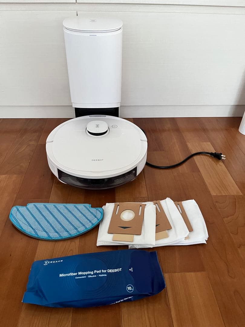 DEEBOT 本体 Ecovacs N8 PRO+ ロボット掃除機 エコバックス Amazon | 【自動ゴミ収集】ECOVACS(エコバックス）DEEBOT N8+ ロボット