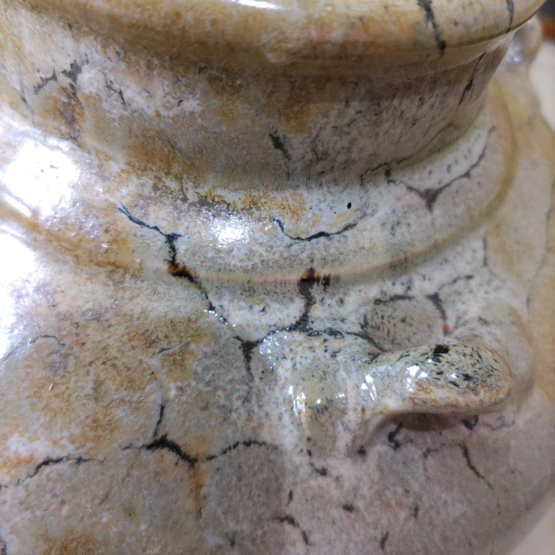 瀬戸茶壺 D519 美術品・アンティーク・コレクション