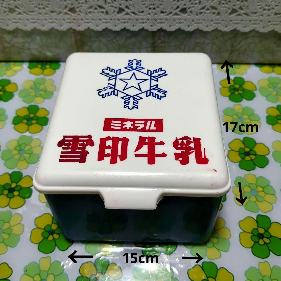 昭和レトロ 木箱 明治乳業 牛乳瓶木箱 雪印牛乳 配達収納ボックス