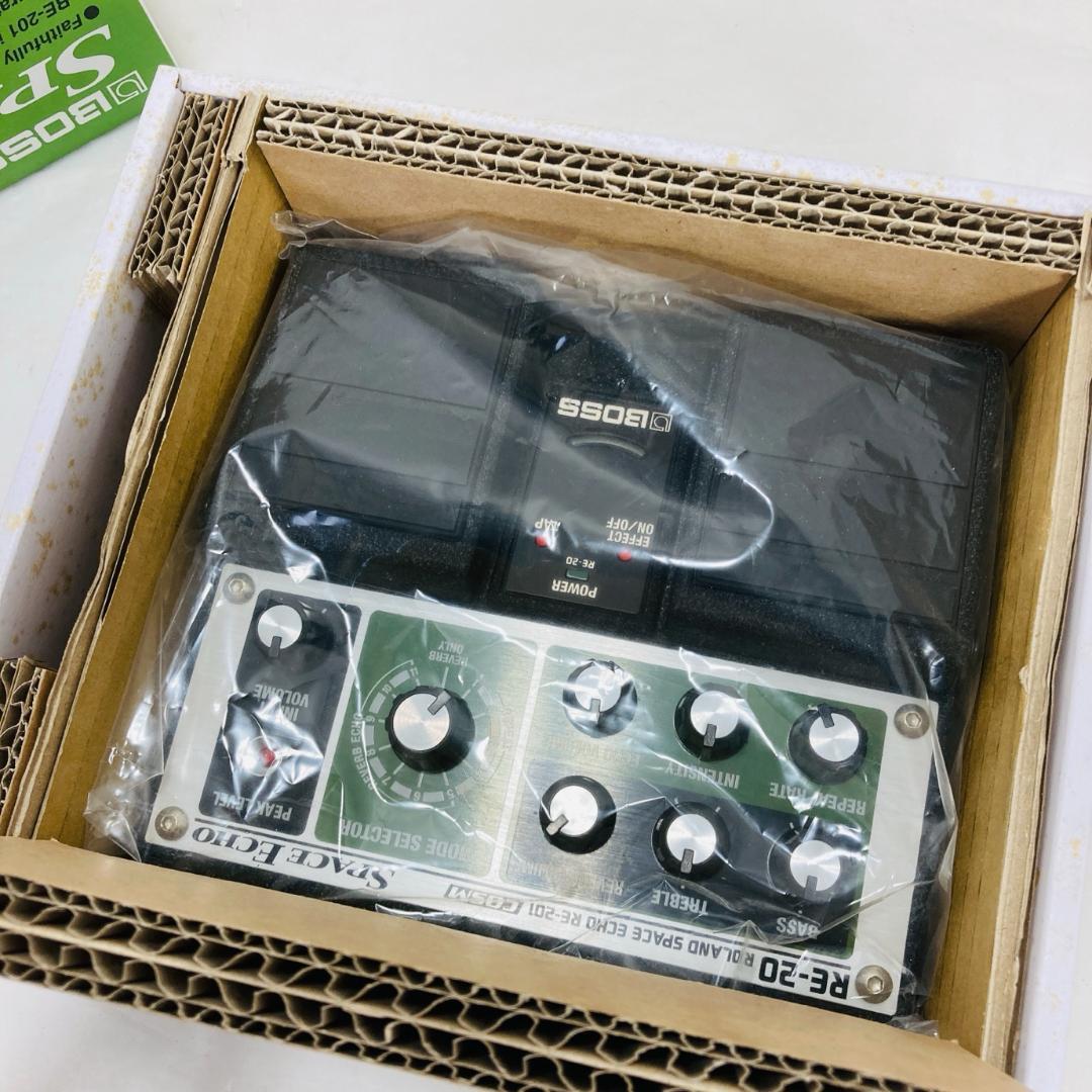 希少 BOSS SPACE ECHO RE-20 エフェクター ツインペダル