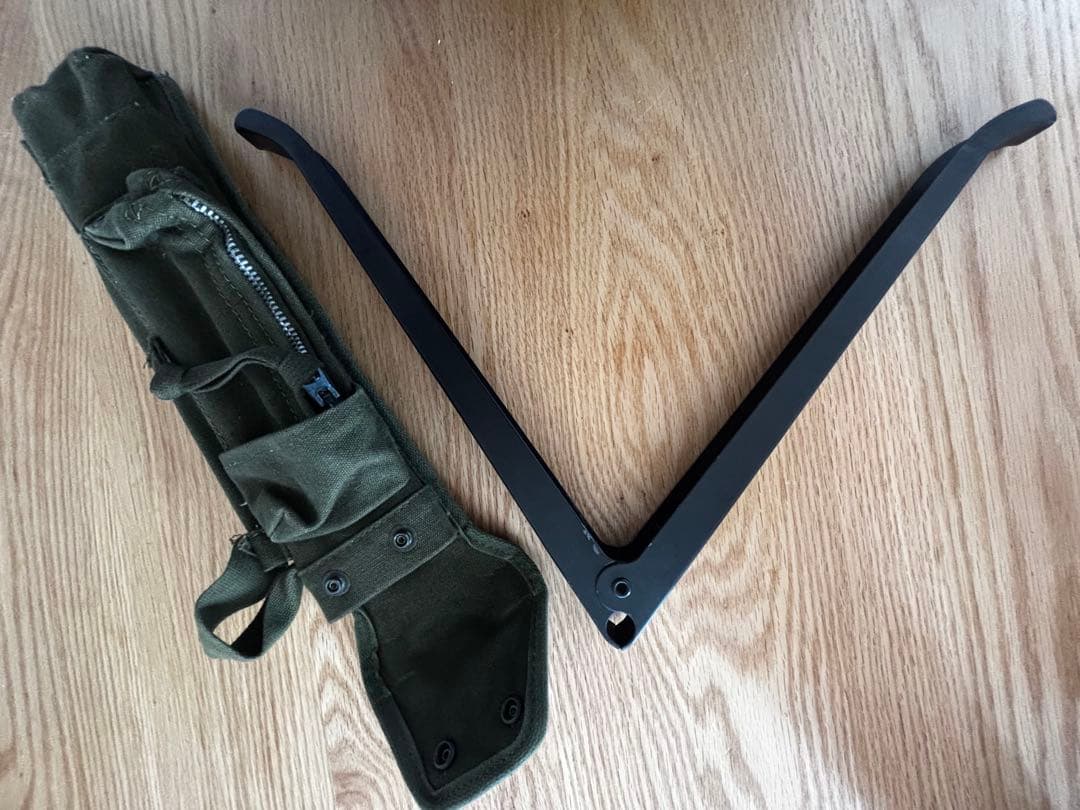 アメリカ軍実物放出品 usarmy XM3バイポッド＆キャリングケース