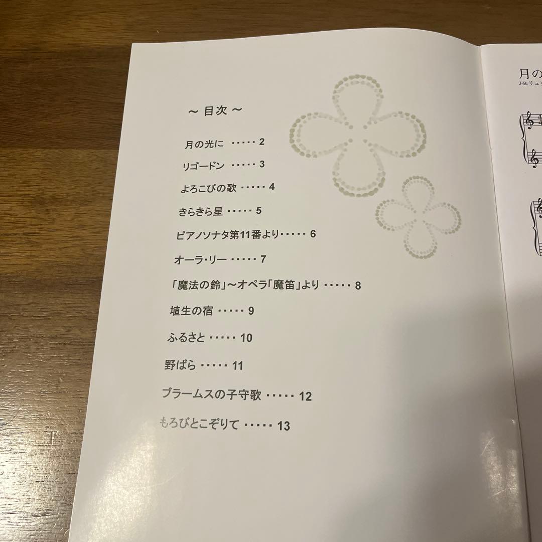 グレース　ベイビーハープ 12弦　説明書