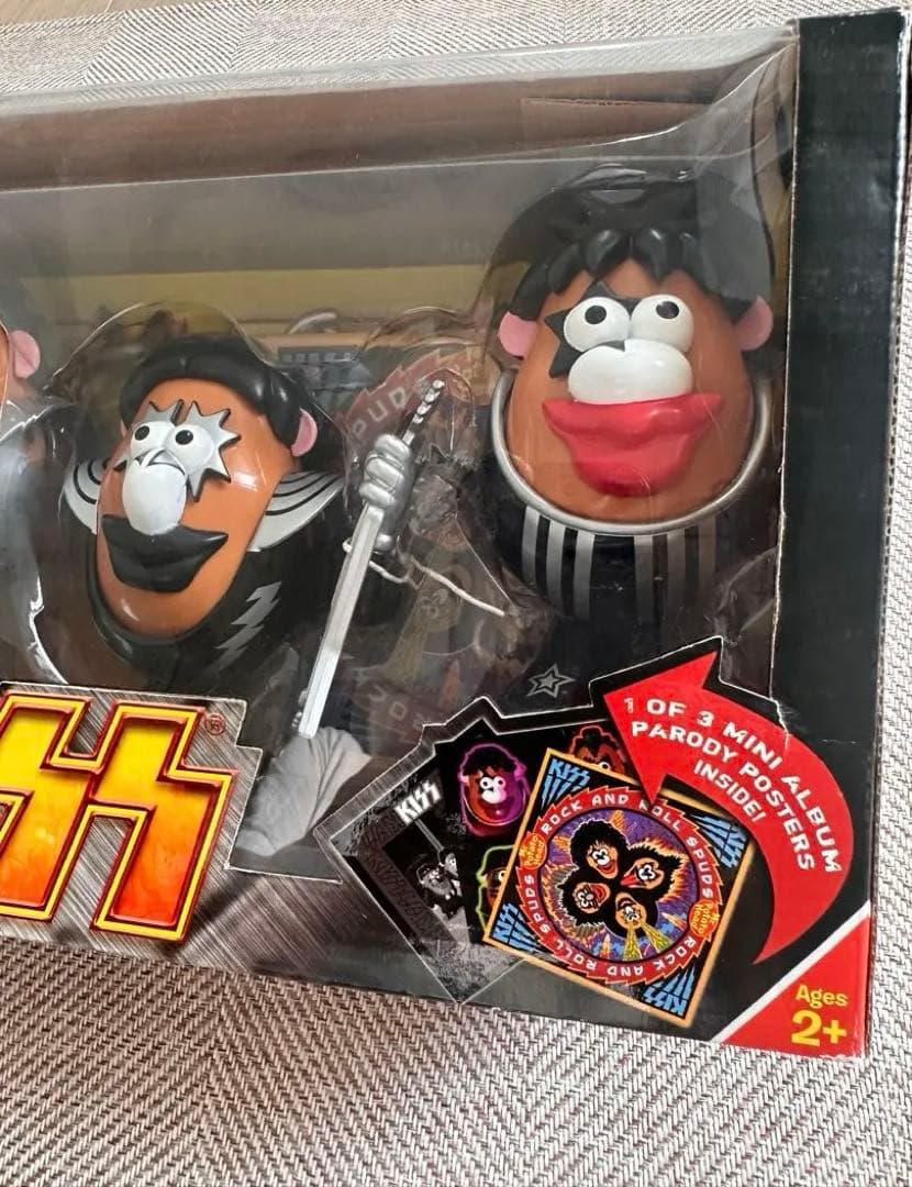 短期値引Mr Potato Headポテトヘッドフィギュア4体セットKISSレア