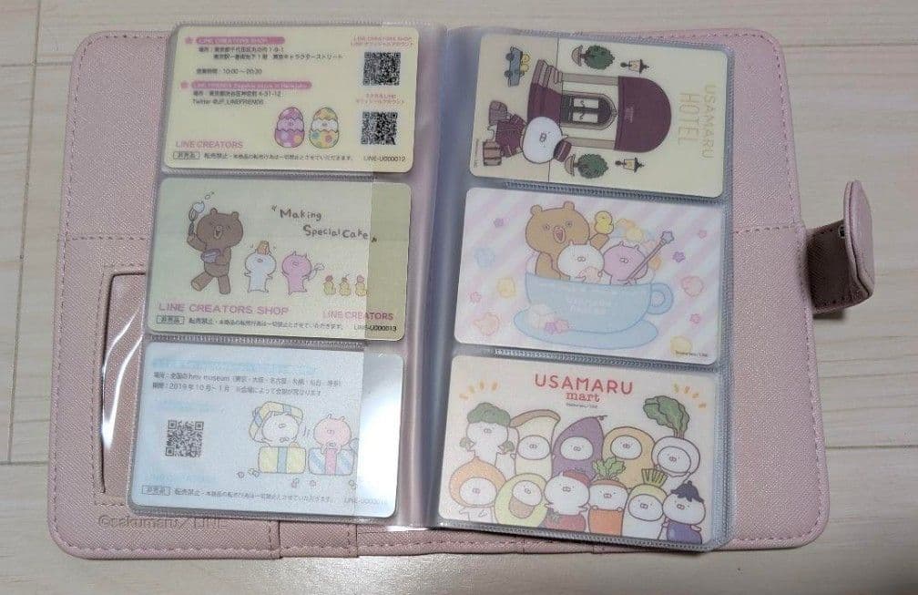 うさまる カード 26枚まとめ売り 非売品 レア ホルダー付き うさまらーカード