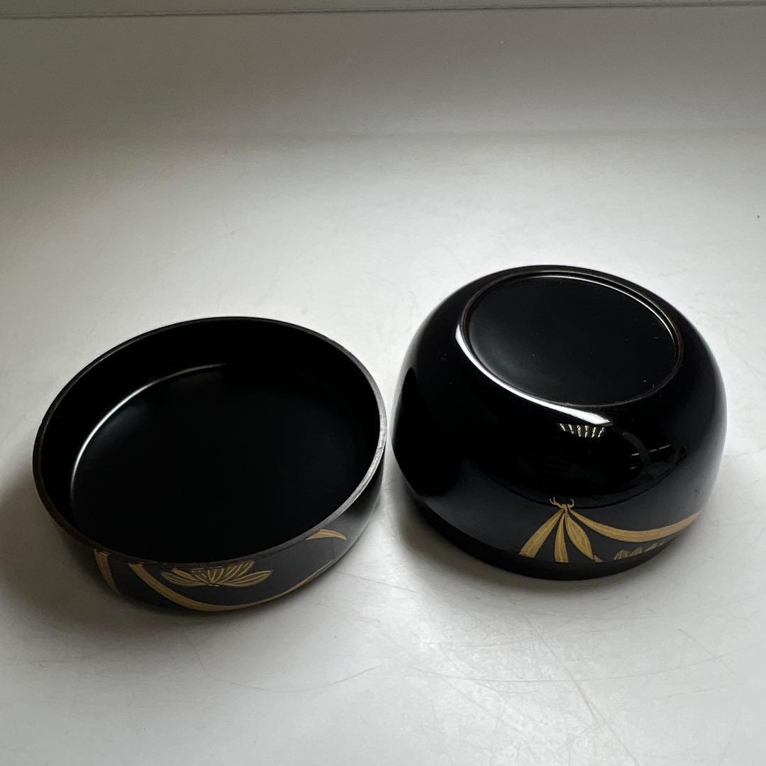 ☆茶3 哲山 四季草花 平棗 共箱 口径8cm 東K8-0125② - メルカリ