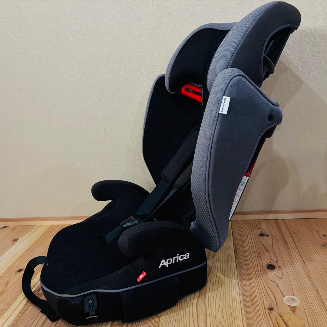 アップリカ エアグルーヴ ジュニアシート チャイルドシート グレー