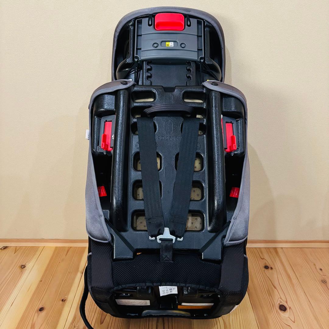 アップリカ エアグルーヴ ジュニアシート チャイルドシート グレー