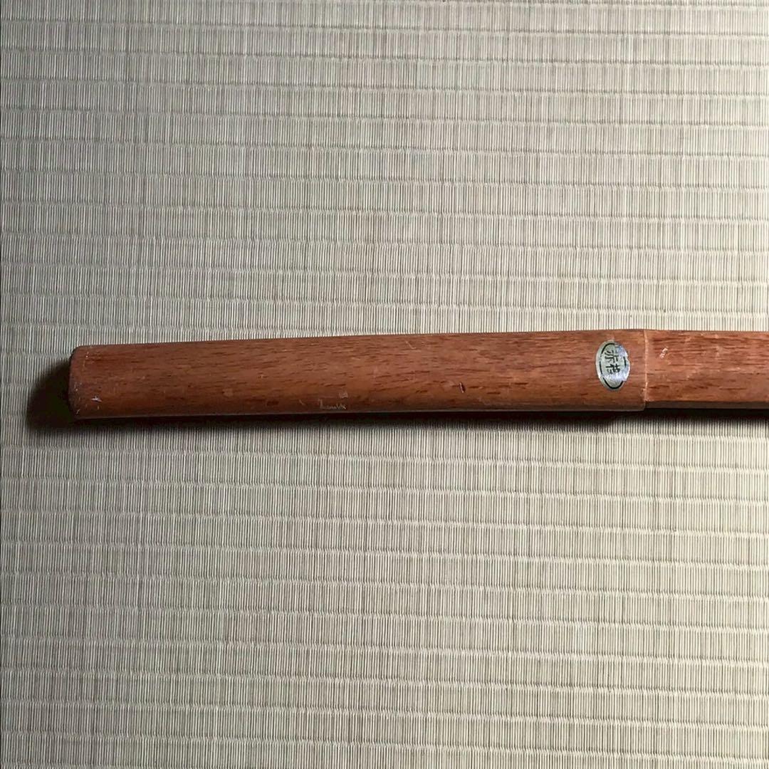 Js5 赤樫 木刀 模造刀 2本セット 脇差　白鞘 昭和レトロ