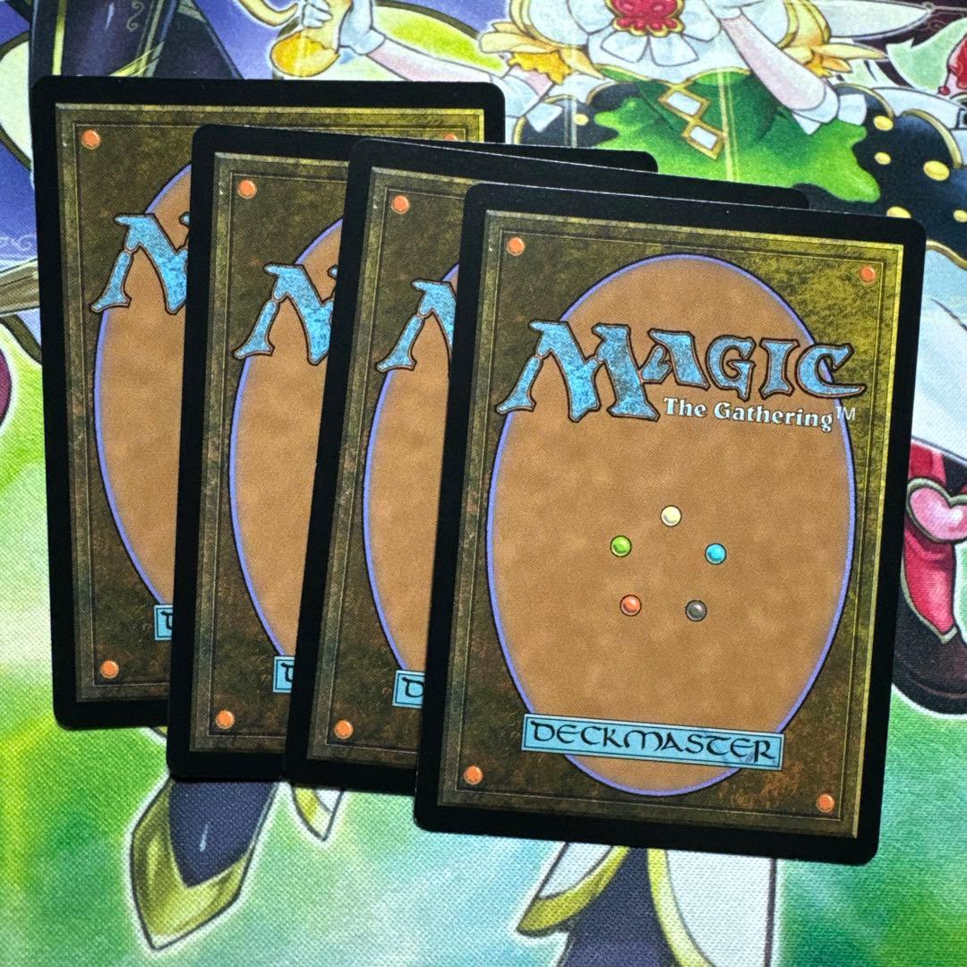 難題の予言者　プレリリース　foil 4枚　MTG マジック・ザ・ギャザリング