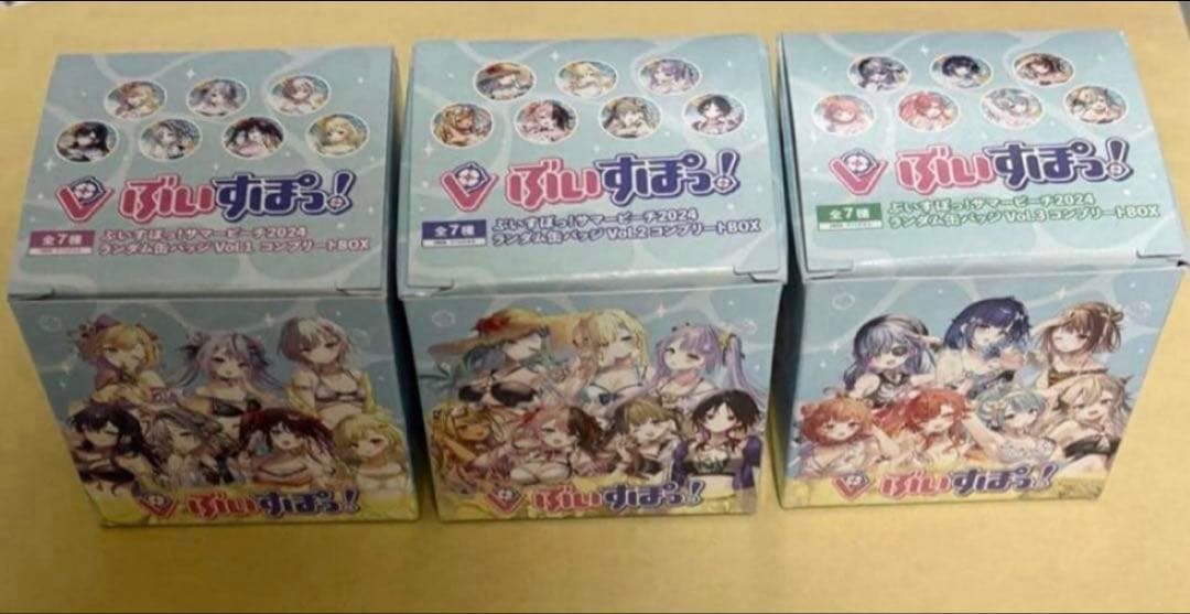 ぶいすぽっ！ サマービーチ ランダム缶バッジ 全種セット - メルカリ