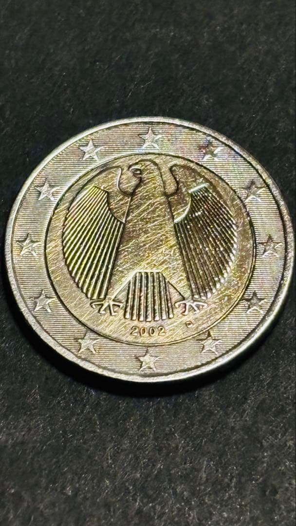 アンティーク2002年 (D)2ユーロ硬貨 ドイツ - メルカリ