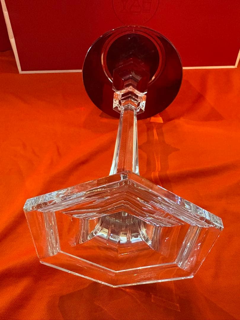 Baccarat バカラ My Fire マイファイヤー 赤色 ガラス製品