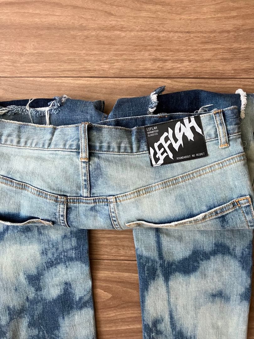 LEFLAH ロークロッチ スキニーデニム ジーンズ WANIMA KENTA