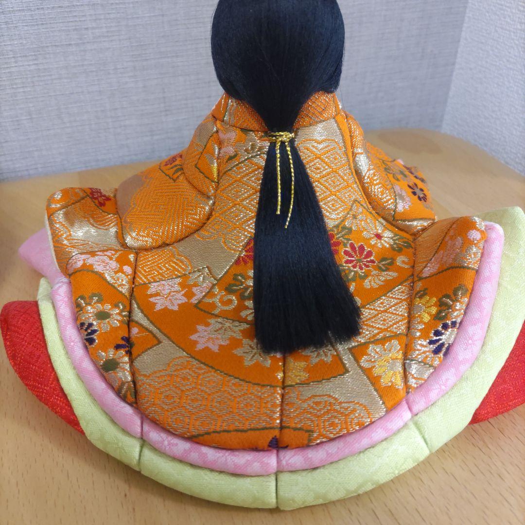 雛人形ペア　木目込人形