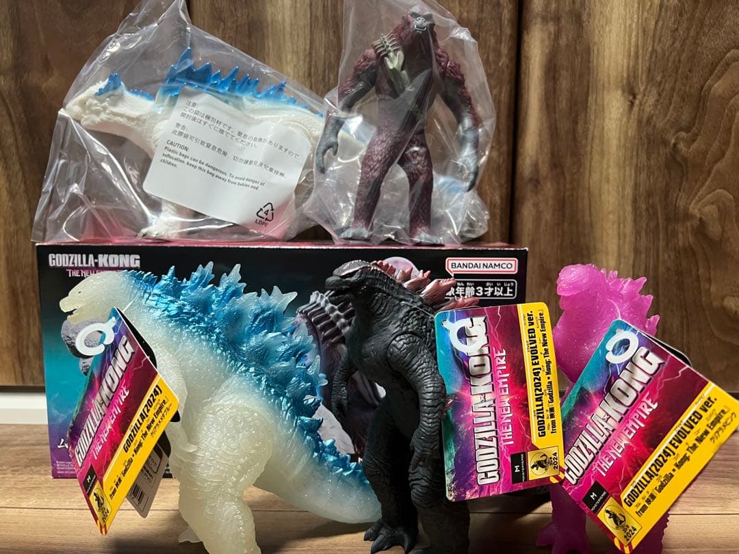 ゴジラ 新たなる帝国　セット　ムービーモンスターシリーズ ソフビフィギュア「ムービーモンスターシリーズ」に、映画『ゴジラ