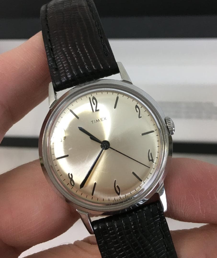 タイメックス 箱完備 手巻き腕時計 TW2R47900 時計 黒