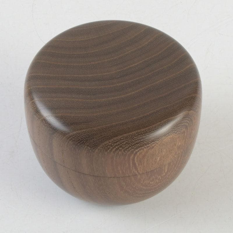 かめ様専用 茶道具 西脇佳三作 轆轤細工 槐 平棗 共箱 V