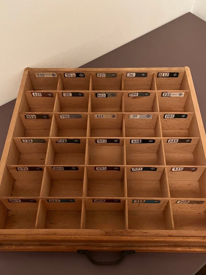 青虫様専用3/15マデ】アンティーク スプールキャビネット ギッターマン