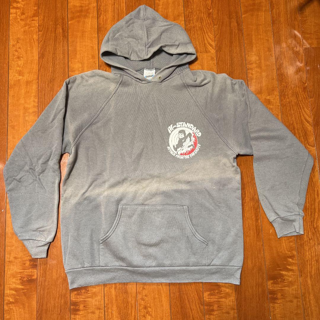 Hi-STANDARD FAT WRECK CHORDS パーカー グレー - メルカリ