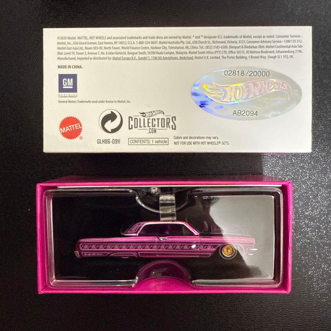 ミニカー Hot Wheels special Edition 64impala