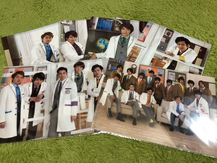 嵐『嵐のわくわく学校』クリアファイル 嵐のワクワク学校 hey say jump