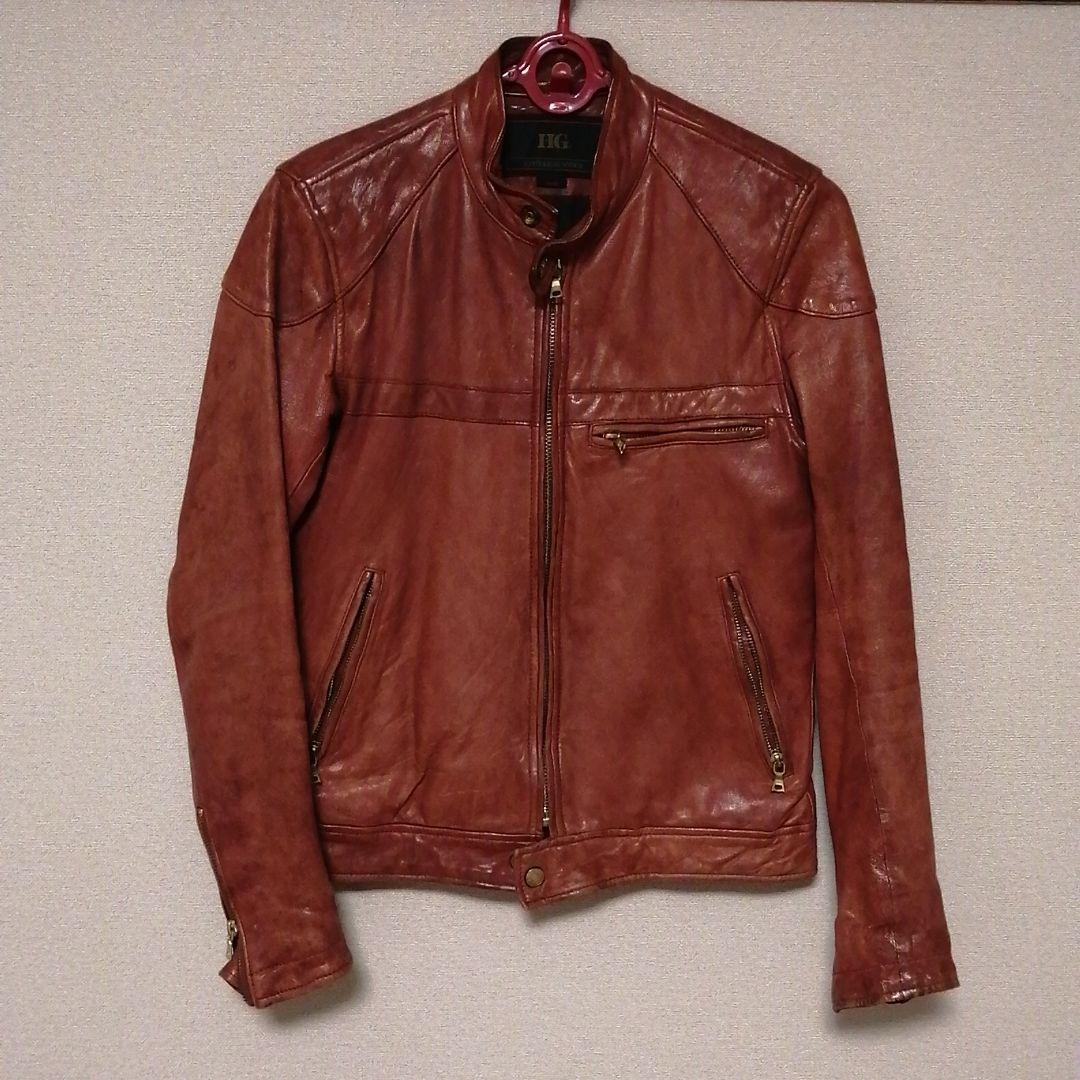 ヒステリックグラマー ラムレザー ライダース HYSTERIC GLAMOUR