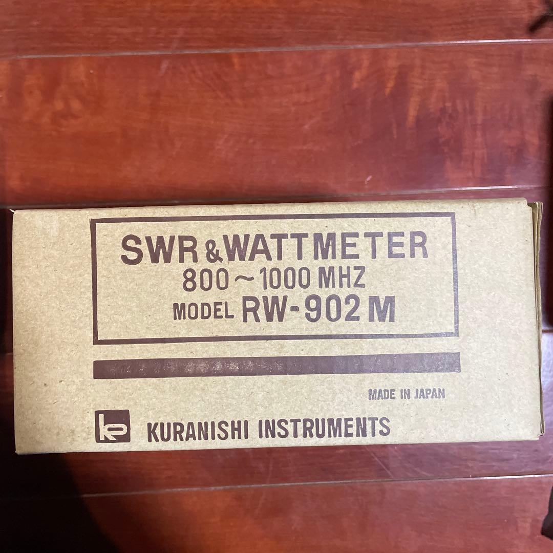 新品・未使用】クラニシ RW-902M SWR＆WATTMETER - メルカリ