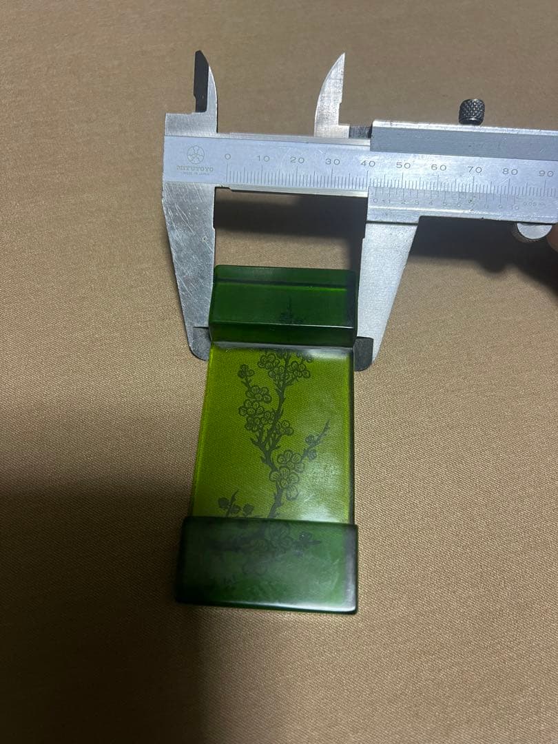 中国古美術 墨置 墨床 ガラス 硝子