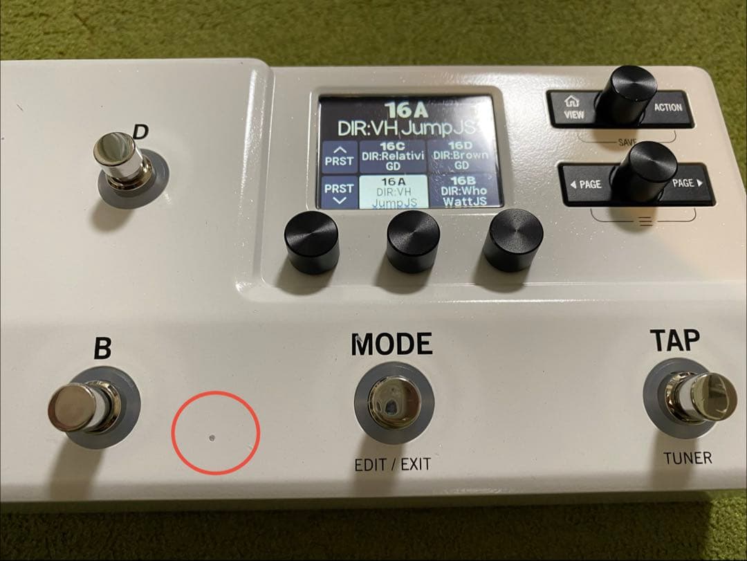 LINE 6 HX STOMP XL マルチエフェクター　付属品完備