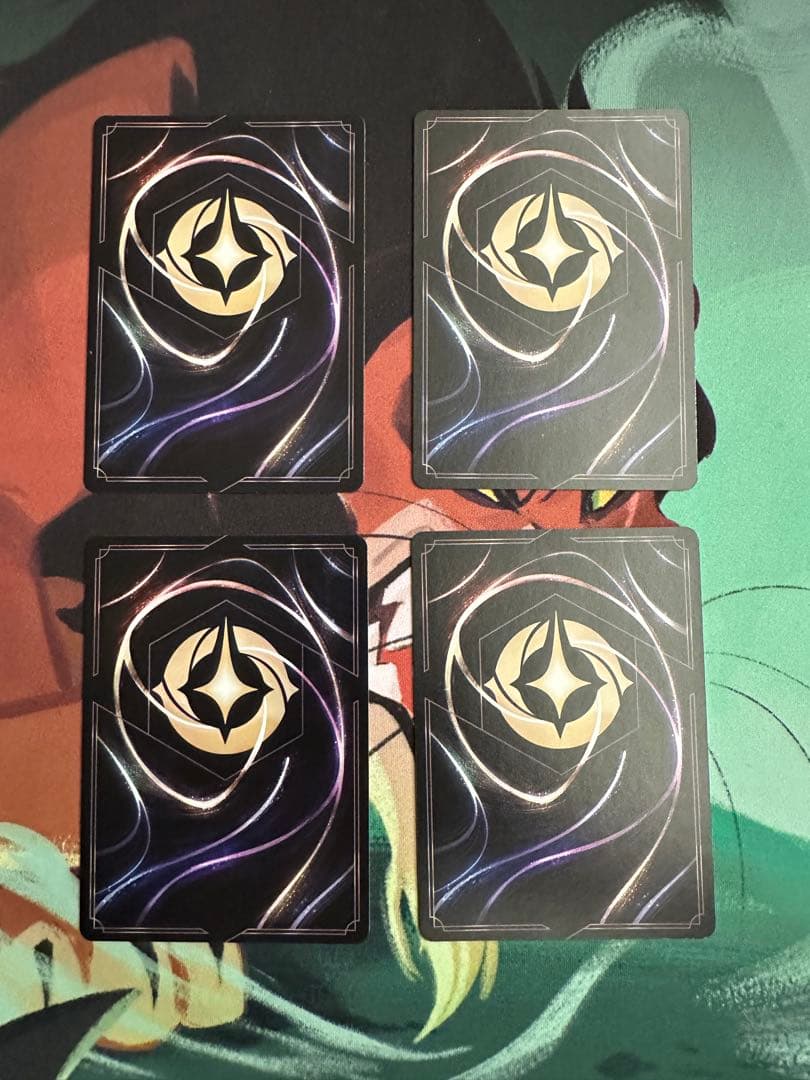 ディズニー ロルカナ ディアブロ×4枚（内1枚foil） レジェンダリー