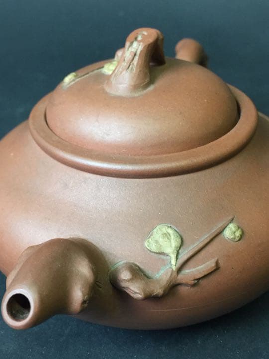 二色 紫砂壺 急須 茶道具 煎茶 在銘 順仙