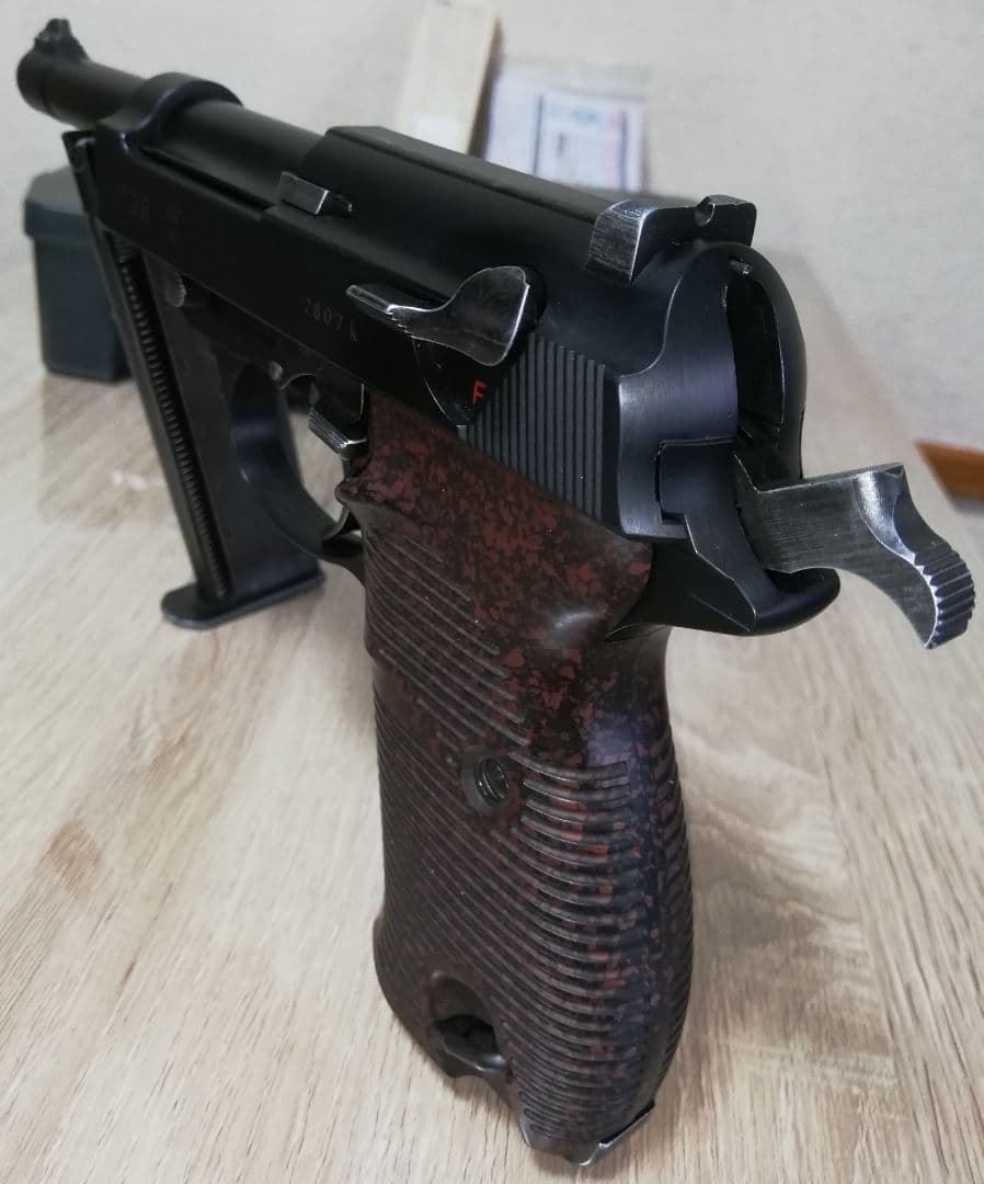 本日終了⭐マルゼン ワルサーP38ガスブロ&新品世田谷グリップ&マガジンセット