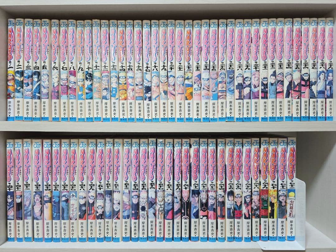 NARUTO 全72巻セット[完]/全巻簡易クリーニング済み/N02 - メルカリ