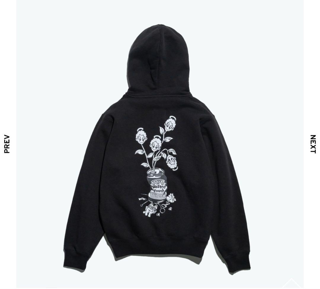 VERDY TAPPEI ZIP HOOD Black 黒 サイズL