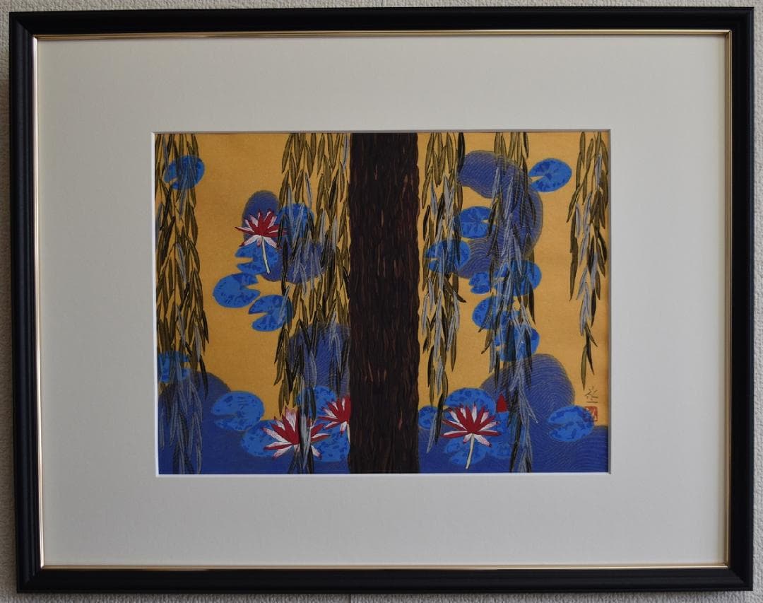 赤い猫の陶器フィギュア 小室幸雄さん